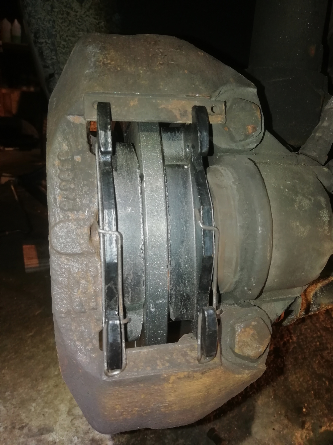 Old brake disk