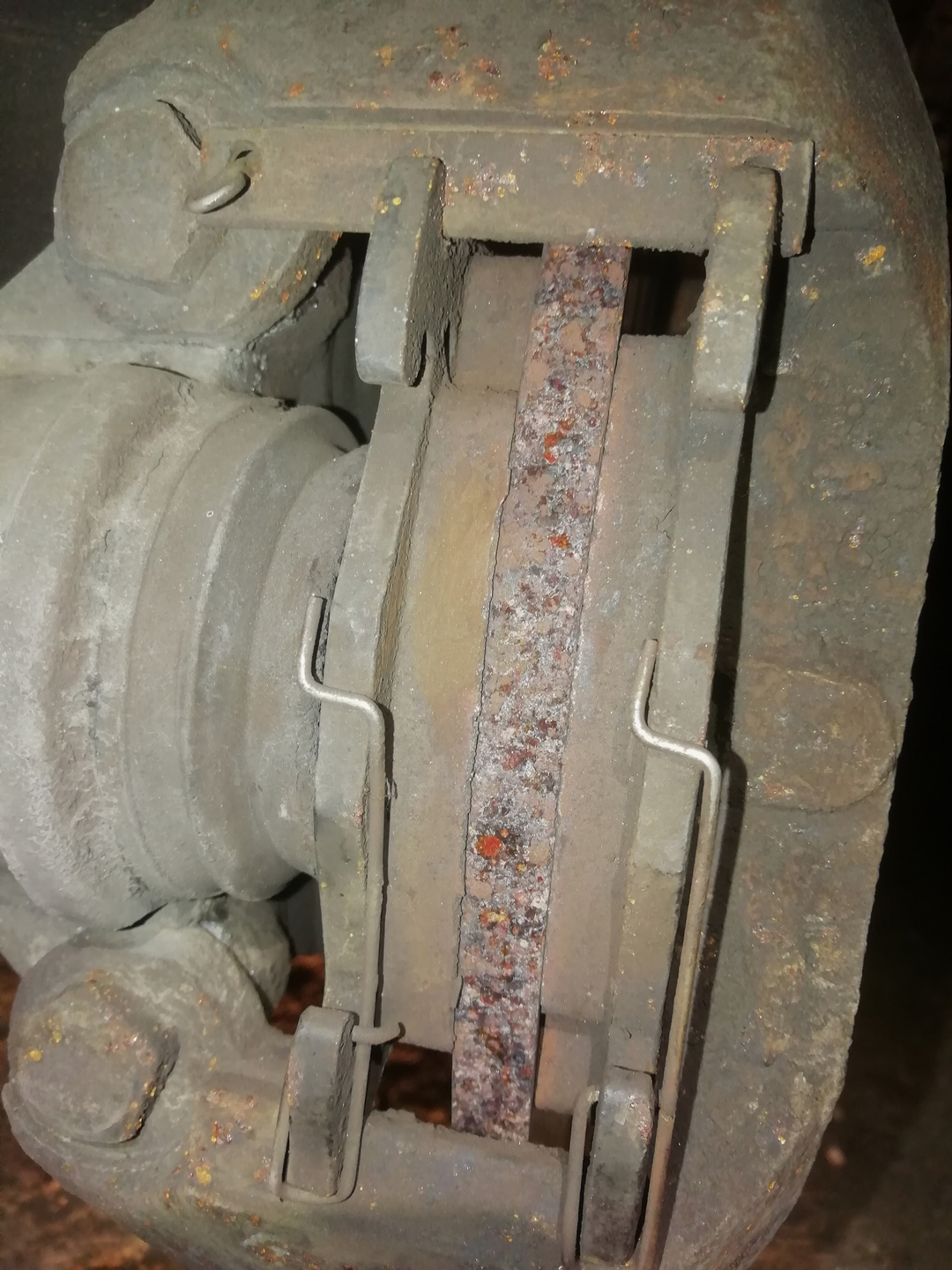 Old front brakes