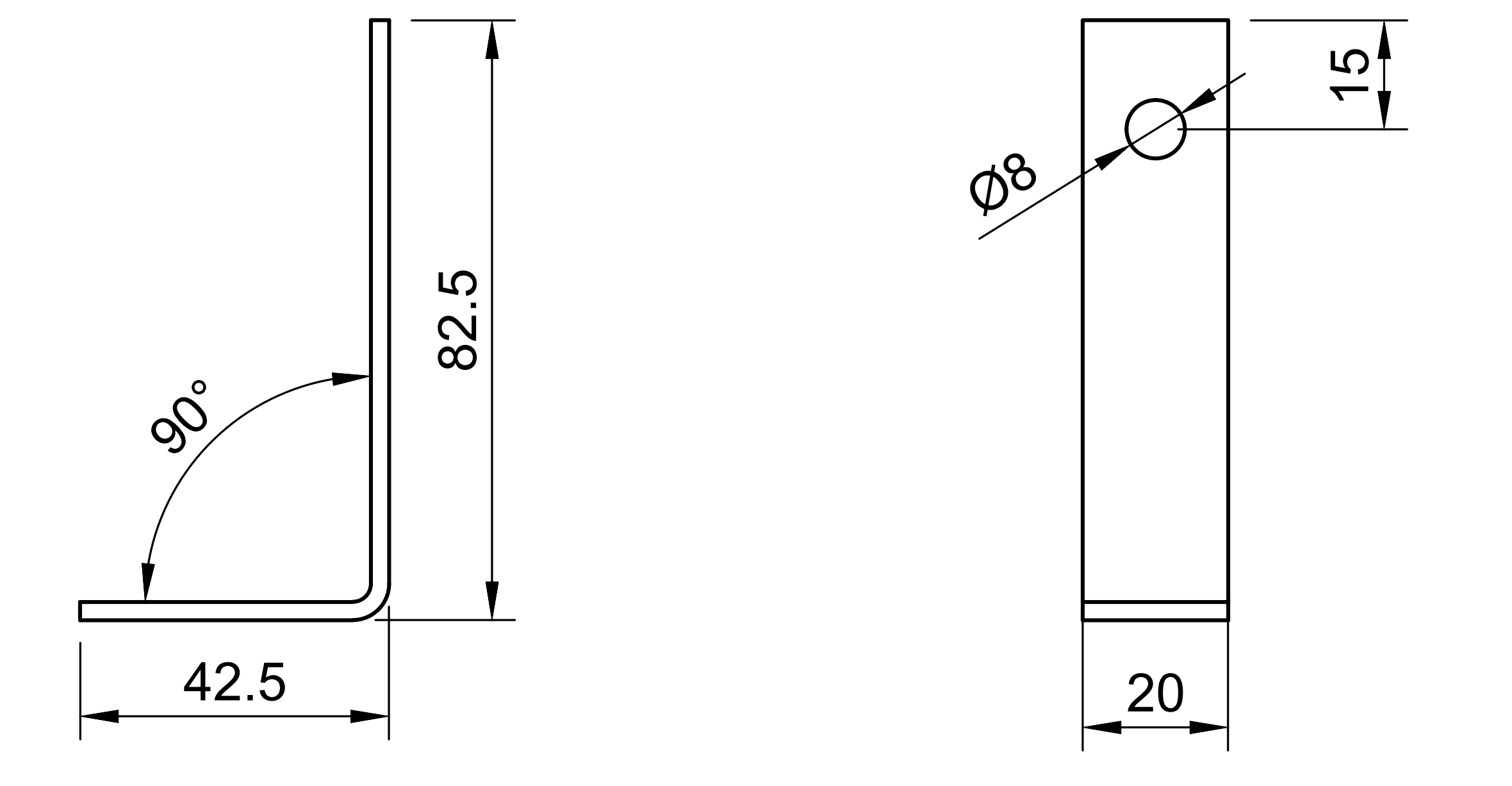 Front support layout