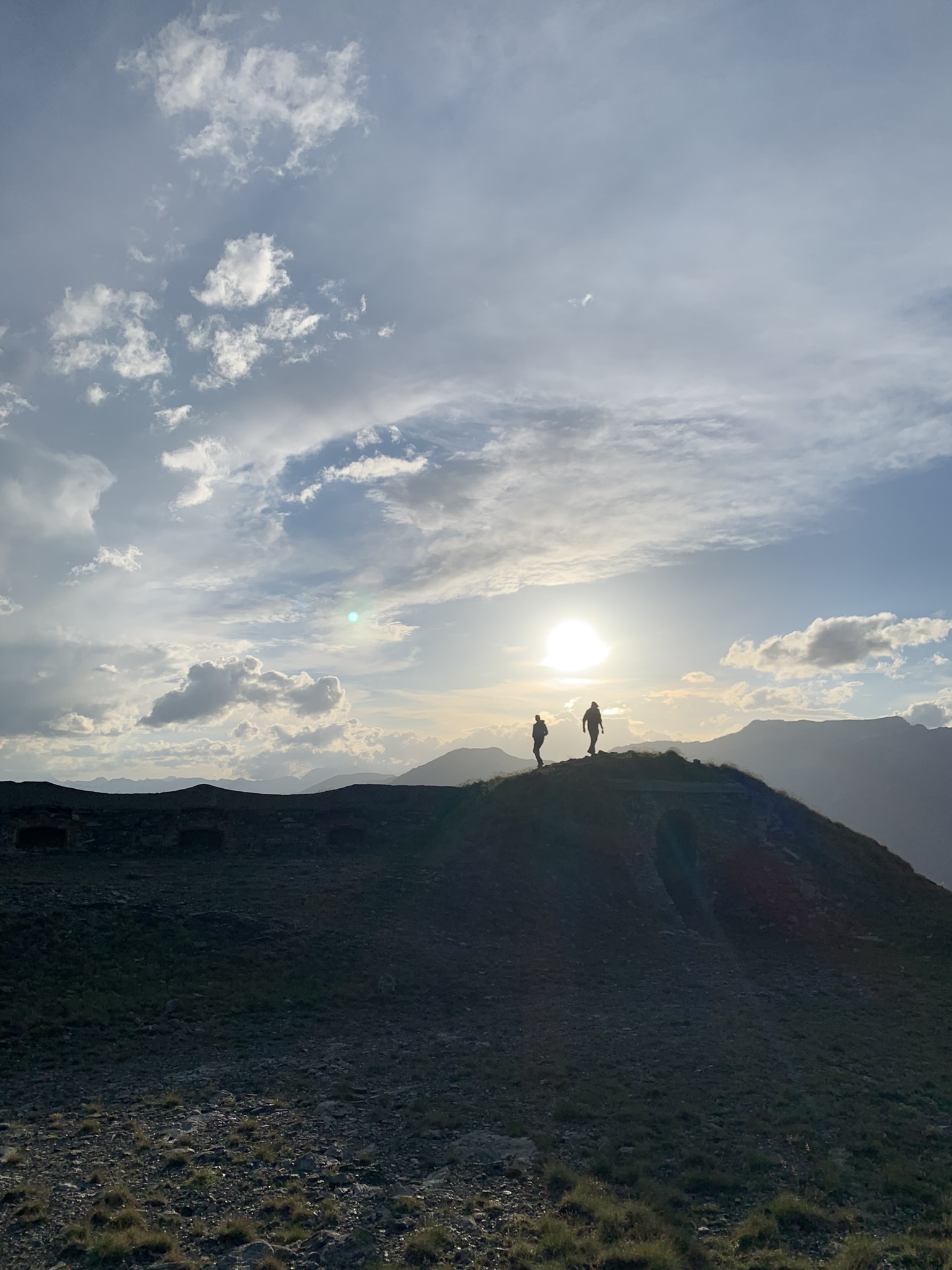 Sunset over the Rifugio