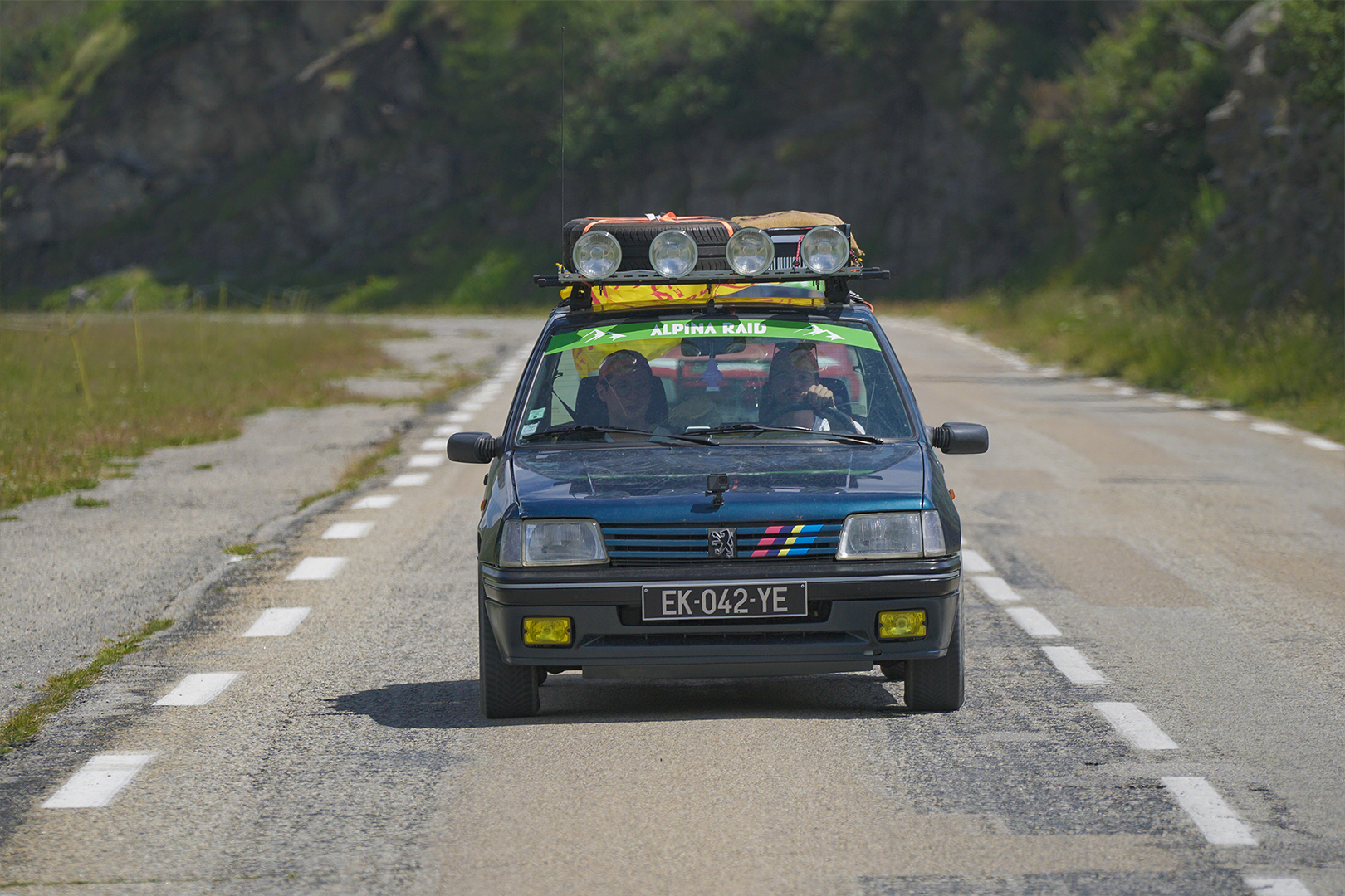 Taking the road to the lake