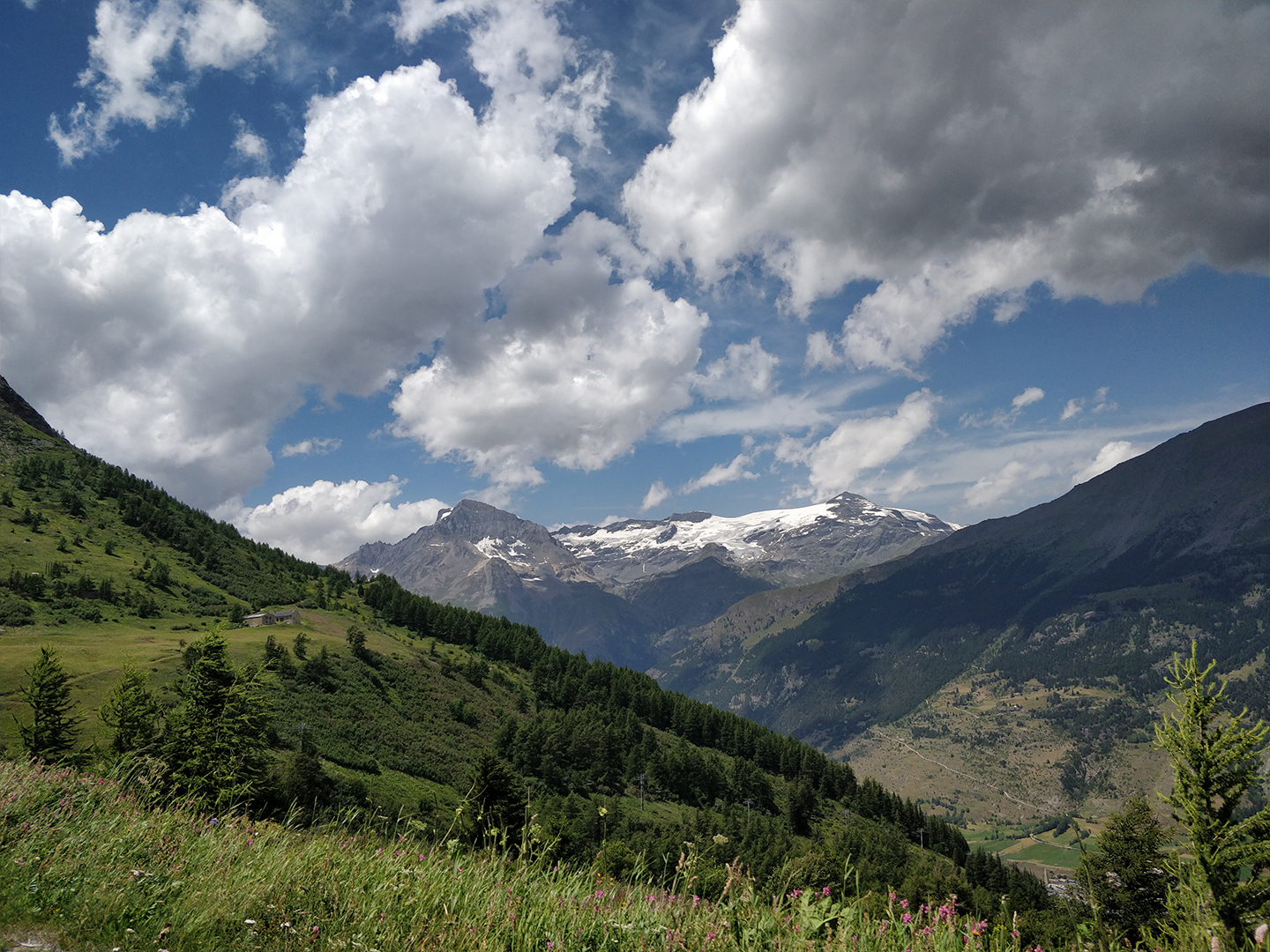 Sight from the Via dell'Assietta