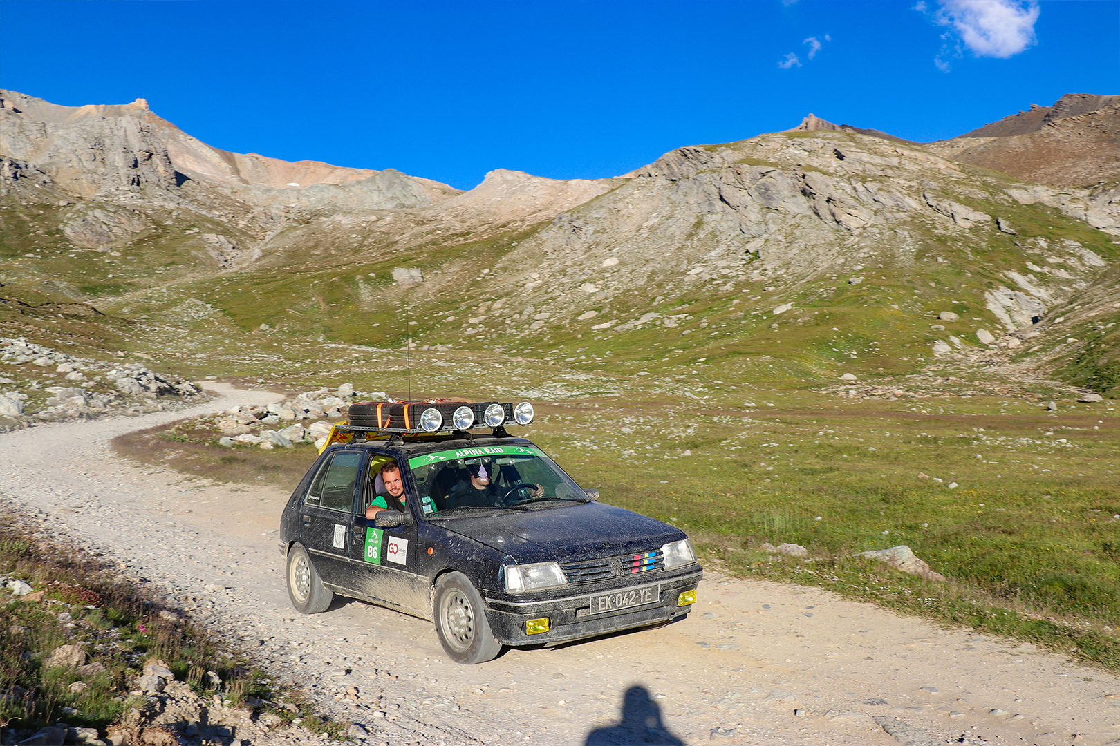 Downhill from Colle del Sommeillier