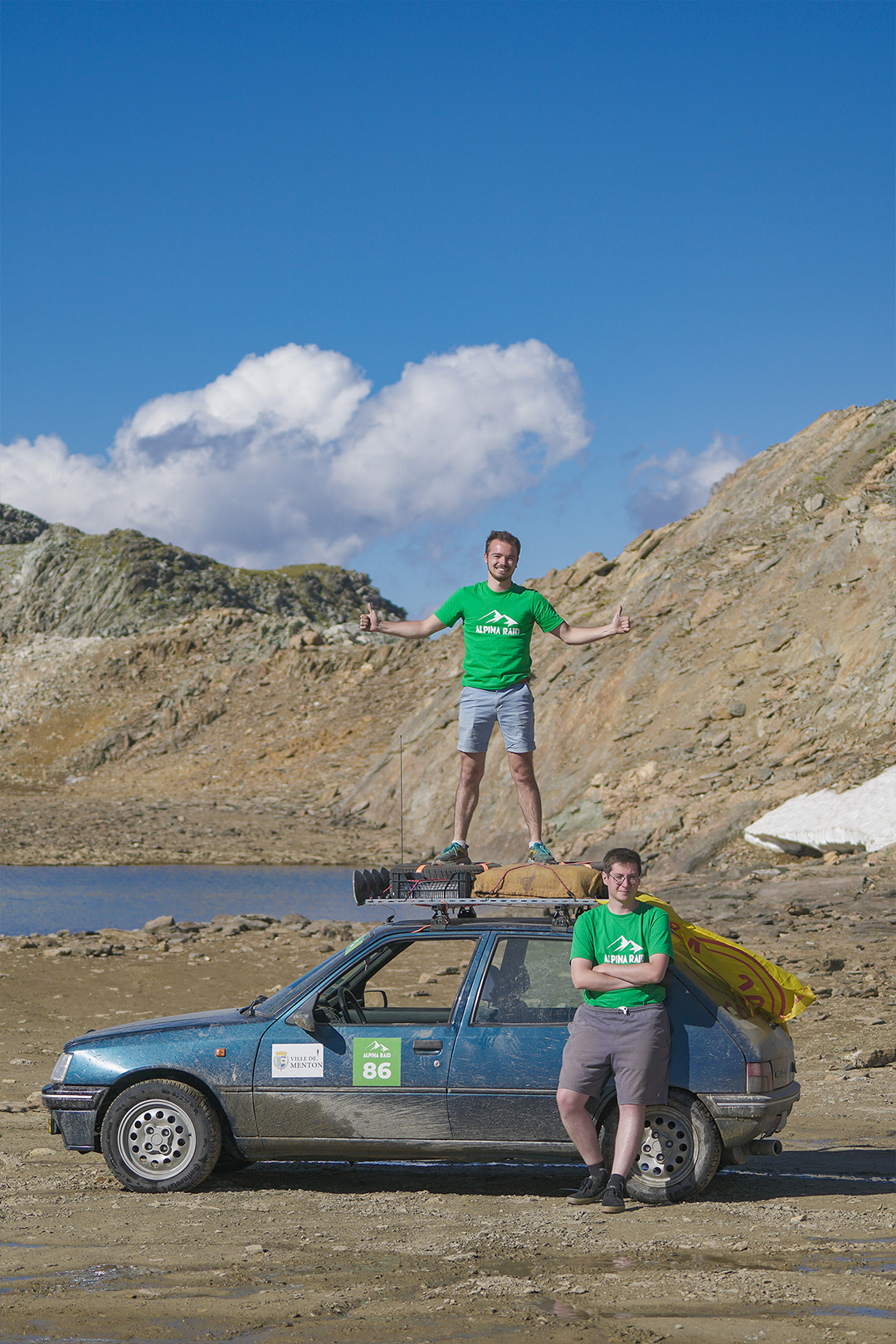 86 Team at the Colle del Sommeillier