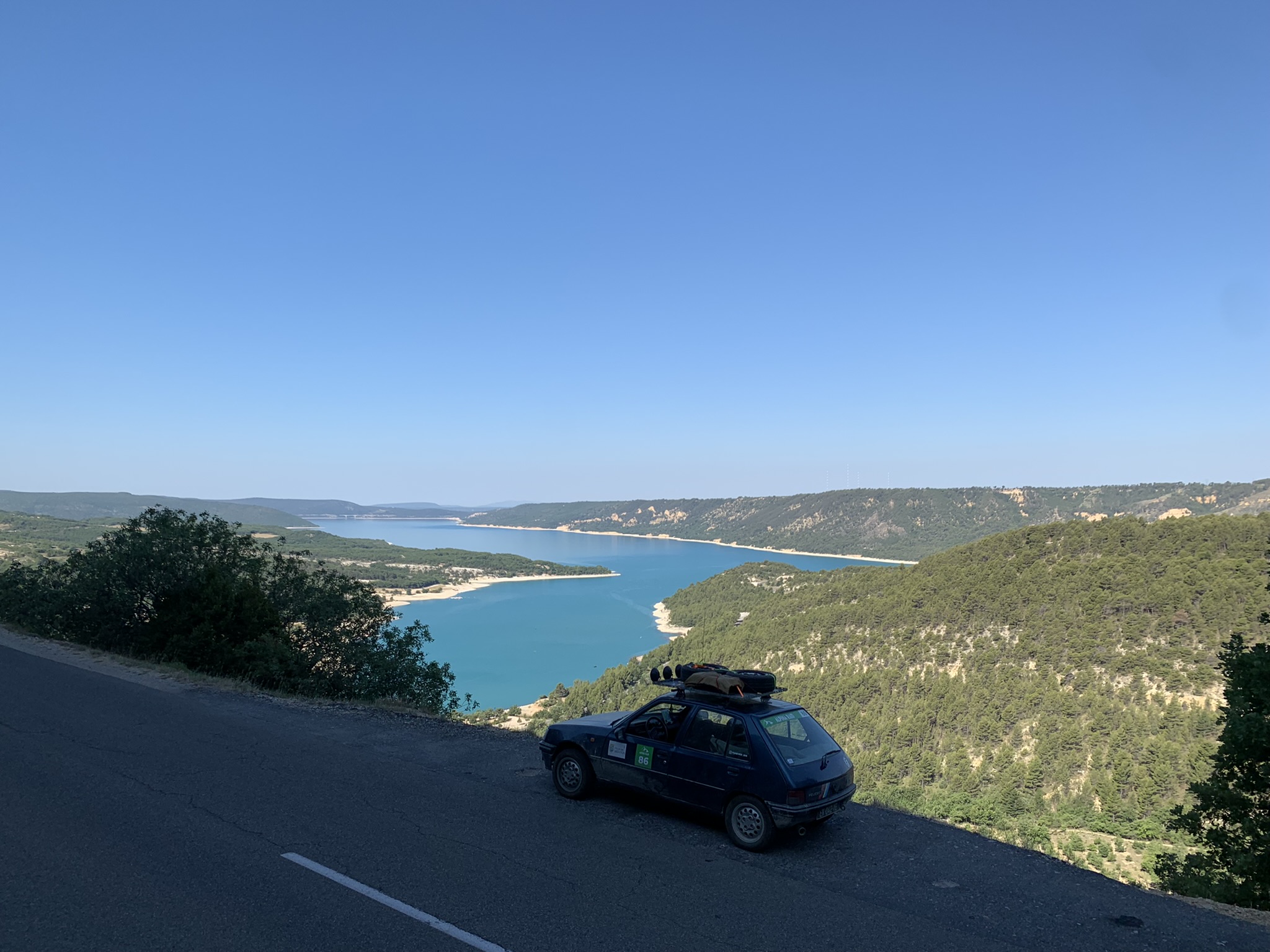 Point of view over Lac de Sainte-Croix 2